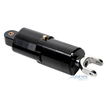 Rear mono-shock with black hardcoat anodized finish. Fits Hayabusa, ZX-12/14, Pre 2009 GSXR1000 and ZX-10