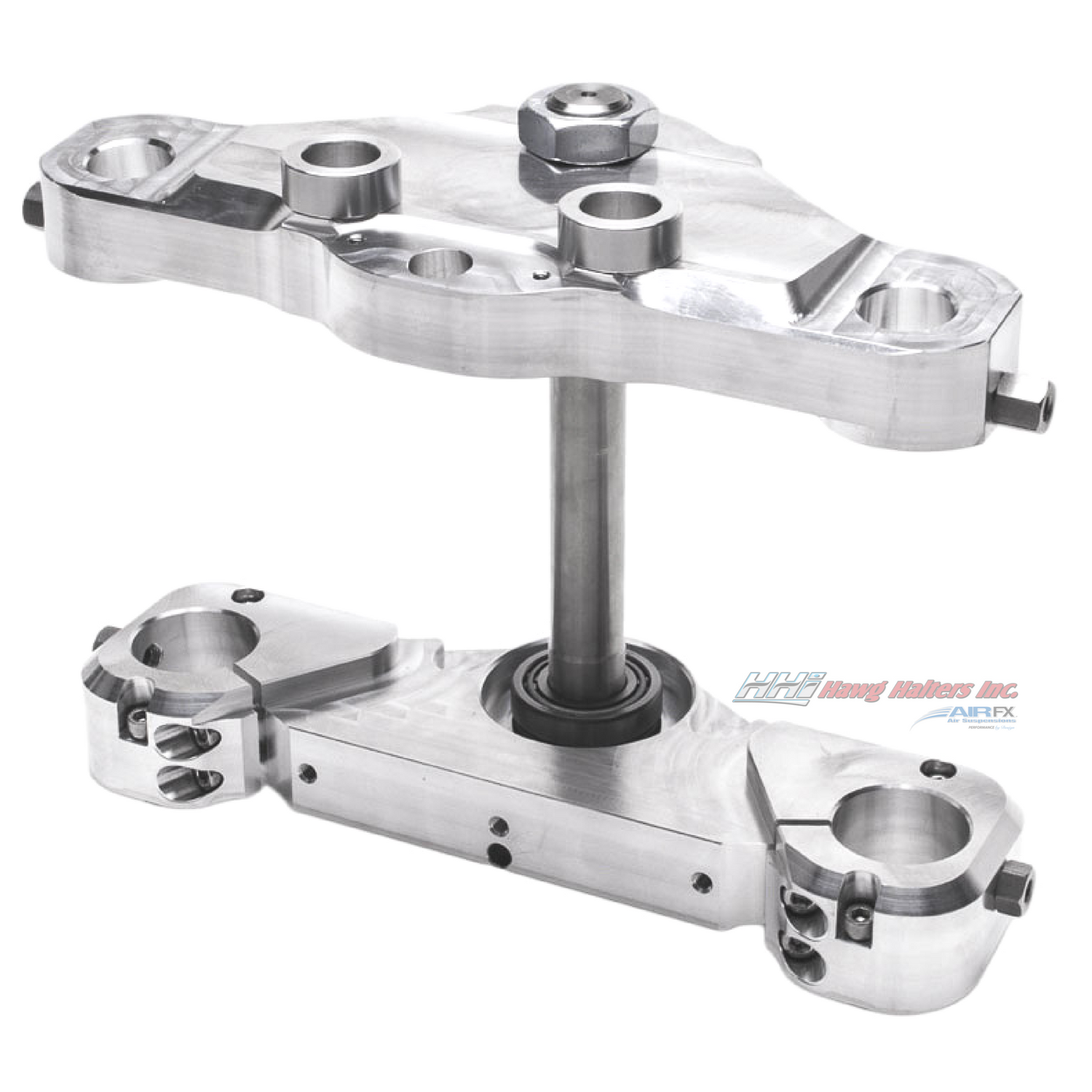 Bolt-On triple tree kit for a 23'' wheel. Machine finish. Fits 2000-2013 FL touring (41FLMX23) [+$699.00]