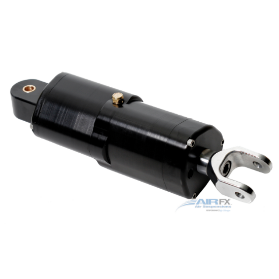 Picture of AirFX Rear Air Ride mono-shock with black hardcoat anodized finish