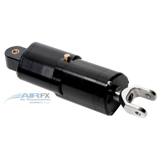 Picture of AirFX Rear Air Ride mono-shock with black hardcoat anodized finish