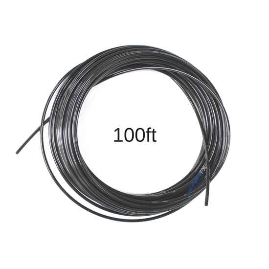 100FT 1/4 OD Tubing, Black