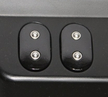 Picture of Dual Micro Buttons, Black, 2000-2013 HD FL Touring Dash