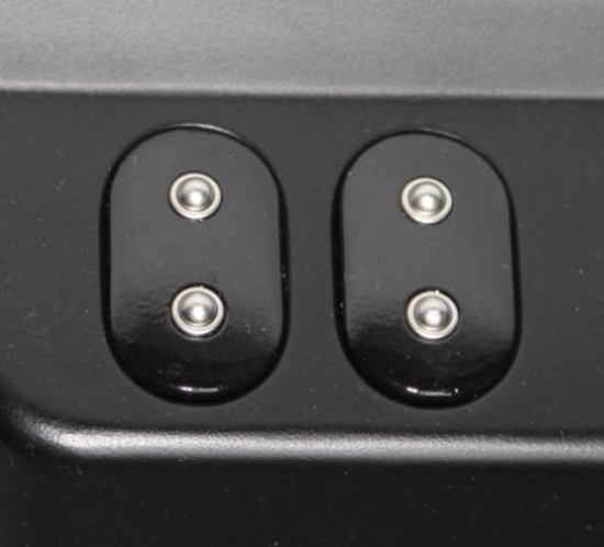 Picture of Dual Micro Buttons, Black, 2000-2013 HD FL Touring Dash